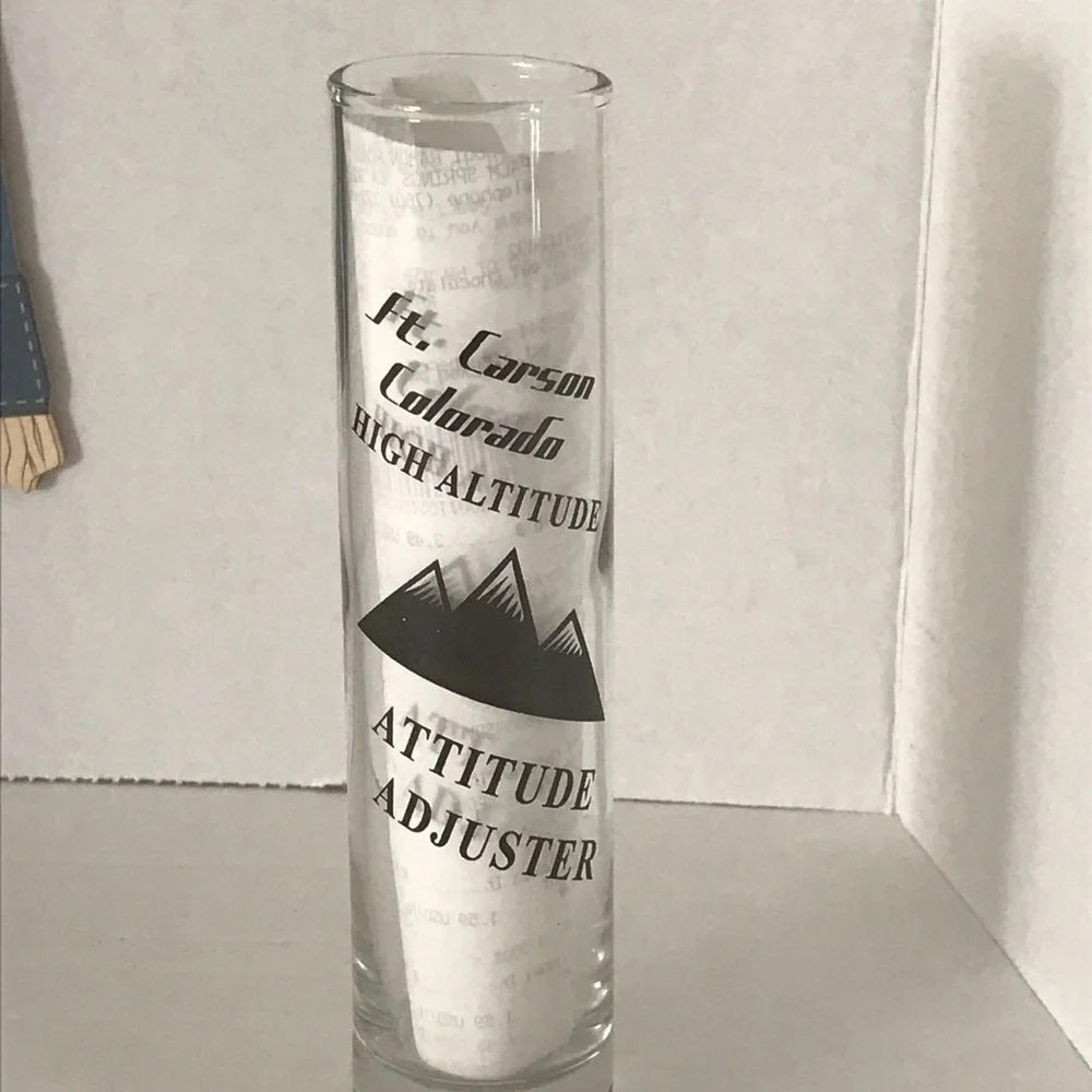 NWOT - Souvenier Shot Glass Problem Solver